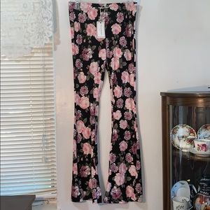 New with tags festival flare pants
